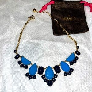 Authentic Kate Spade Day Tripper blue necklace